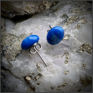 Glass earrings No 68