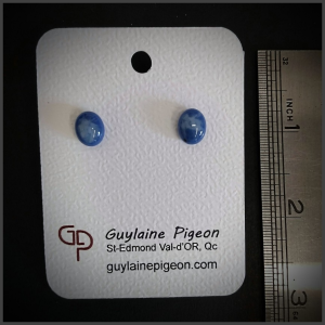 Boucles d'oreilles en verre No 68