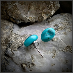 Boucles d'oreilles en verre No 81