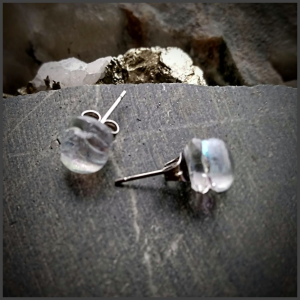 Boucles d'oreilles en verre No 89