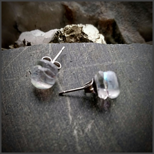 Glass earrings No 89