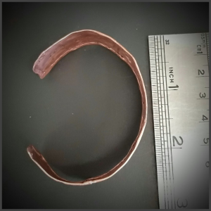 Copper bracelet No 7