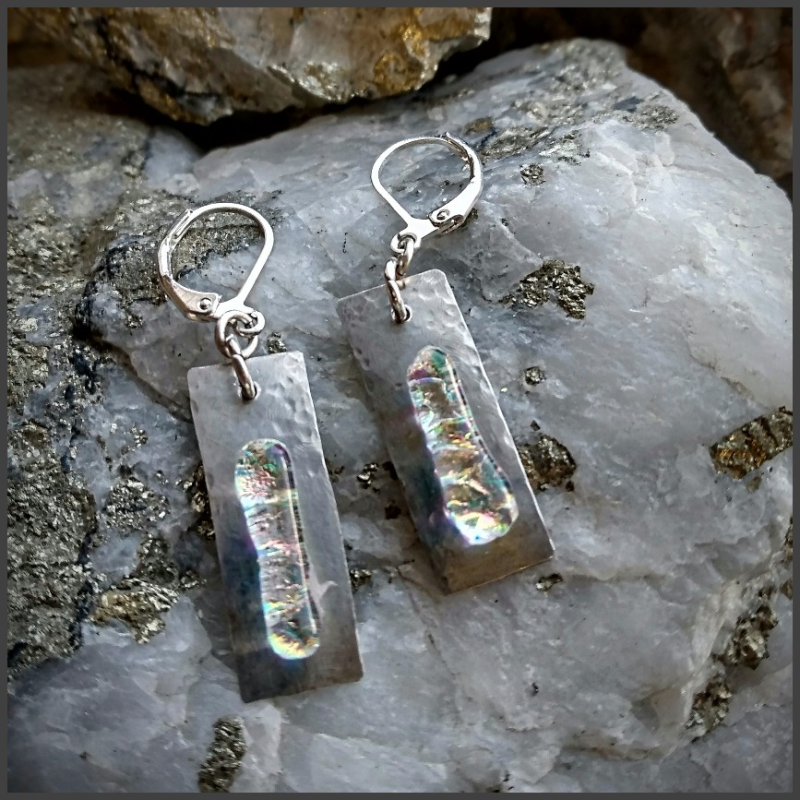 Boucles d'oreilles argent sterling No 1