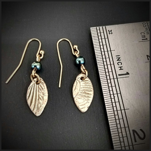 Bronze earrings No 1