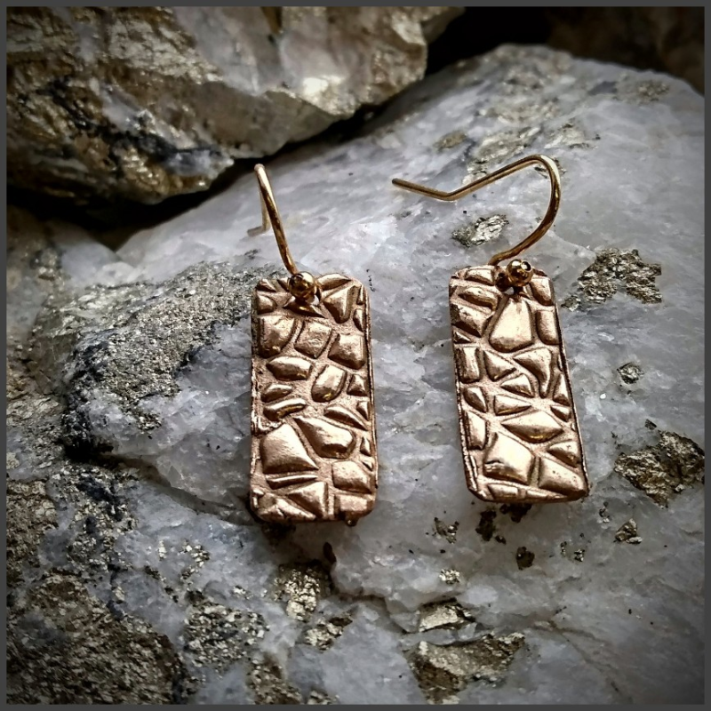 Boucles d'oreilles en bronze No 5