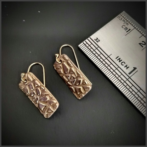 Boucles d'oreilles en bronze No 5