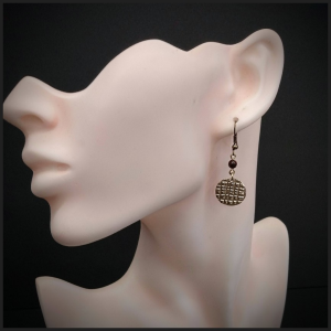 Boucles d'oreilles en bronze No 7