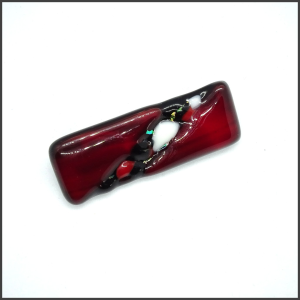 Glass brooch No 5