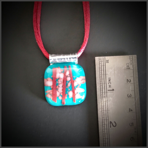 Glass necklace No 144