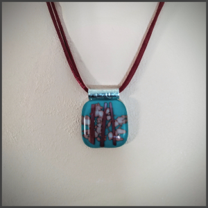 Glass necklace No 144