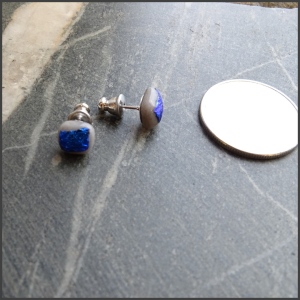 boucles d'oreilles en verre No 46