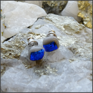 boucles d'oreilles en verre No 46