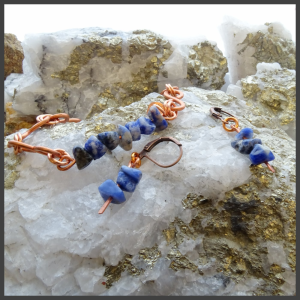 Eternity set bracelet and earrings