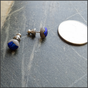 Boucles d'oreilles en verre No48