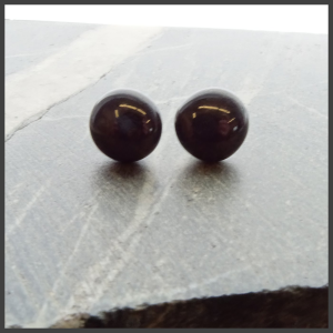 Boucles d'oreilles en verre No 25