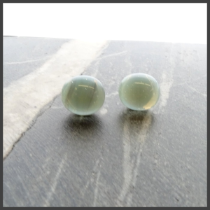 Boucles d'oreilles en verre No 22