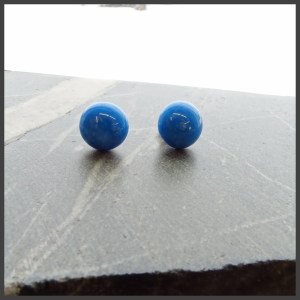 Glass earrings No 18