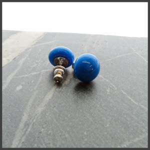 Boucles d'oreilles en verre No 18