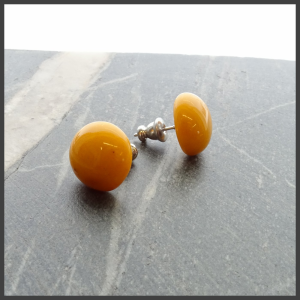 Boucles d'oreilles en verre No 14