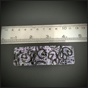 Aluminium barrette No 2