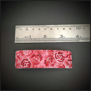 Aluminium barrette No 4