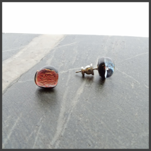 Boucles d'oreilles en verre No 16