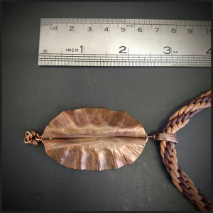 Copper and kuhumino necklace