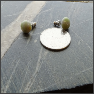 Boucles d'oreilles en verre No 34