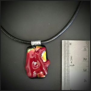 Glass necklace No 38A