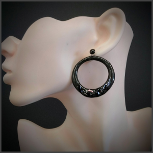 Boucles d'oreilles en verre No 52