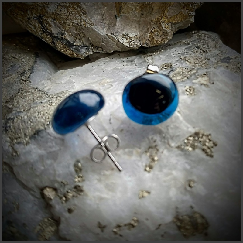 Glass earrings No 53